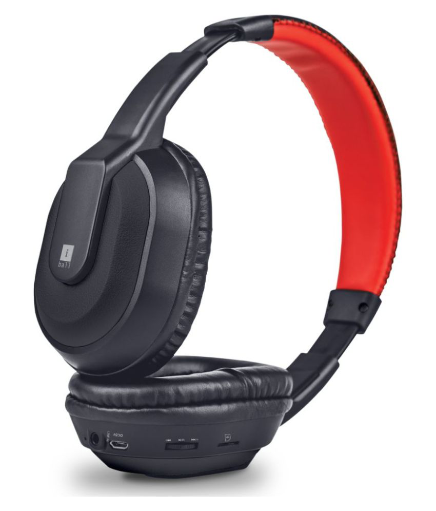     			iBall iball musi tap Over Ear Headset with Mic Black