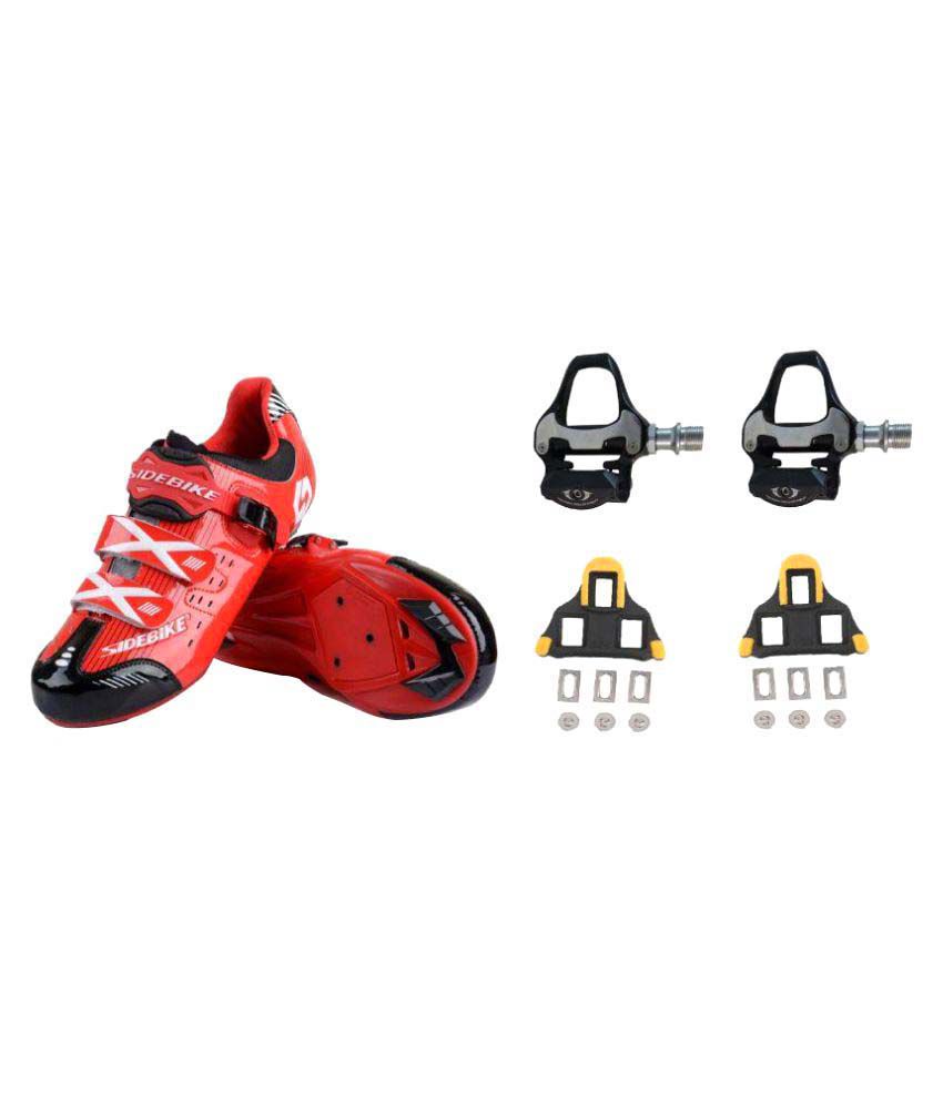 Download Sidebike Red Road Cycling Shoes And Pedals With Cleat: Buy ...