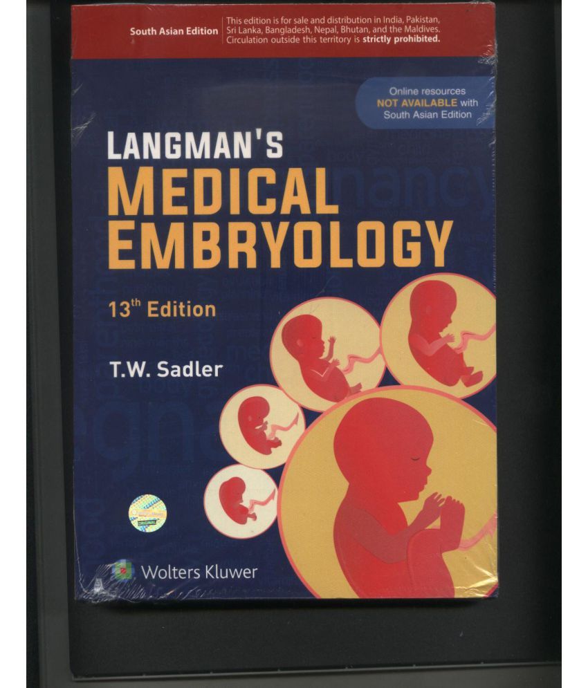     			Medical Embryology 13th/ed