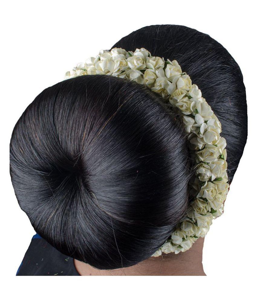 Majik Hair Style With 3D Gajra (White): Buy Majik Hair Style With 3D Gajra  (White) at Best Prices in India - Snapdeal