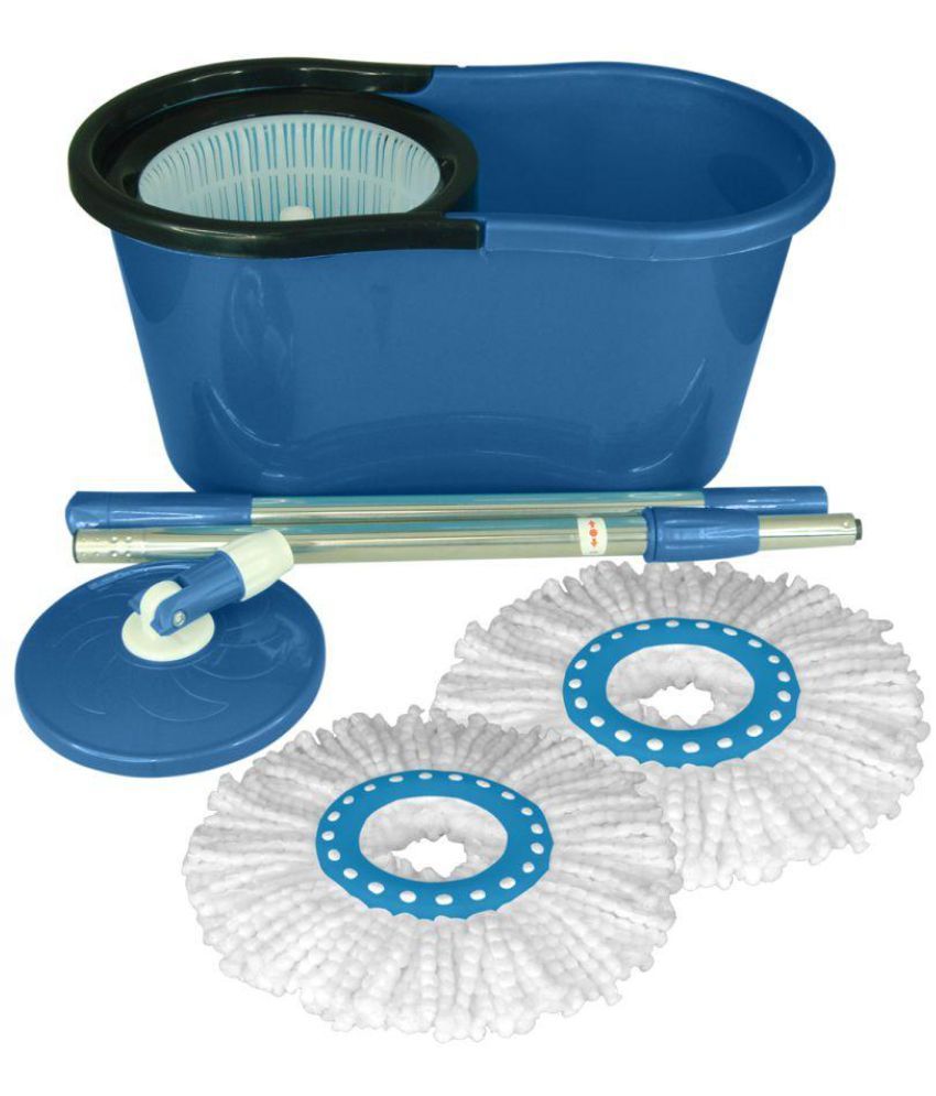 Primeway Eco 5.5 Ltr Single Bucket Mop Super Water Absorption, 360