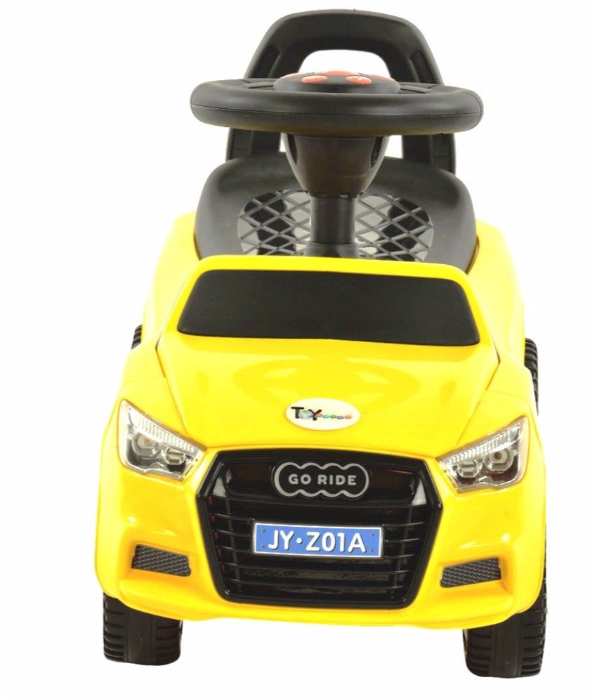 audi ride on push car