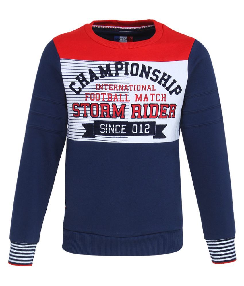 monte carlo red sweatshirt