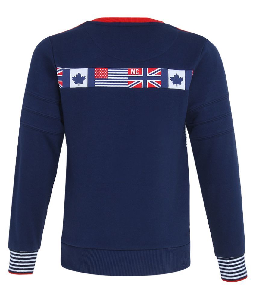 monte carlo red sweatshirt