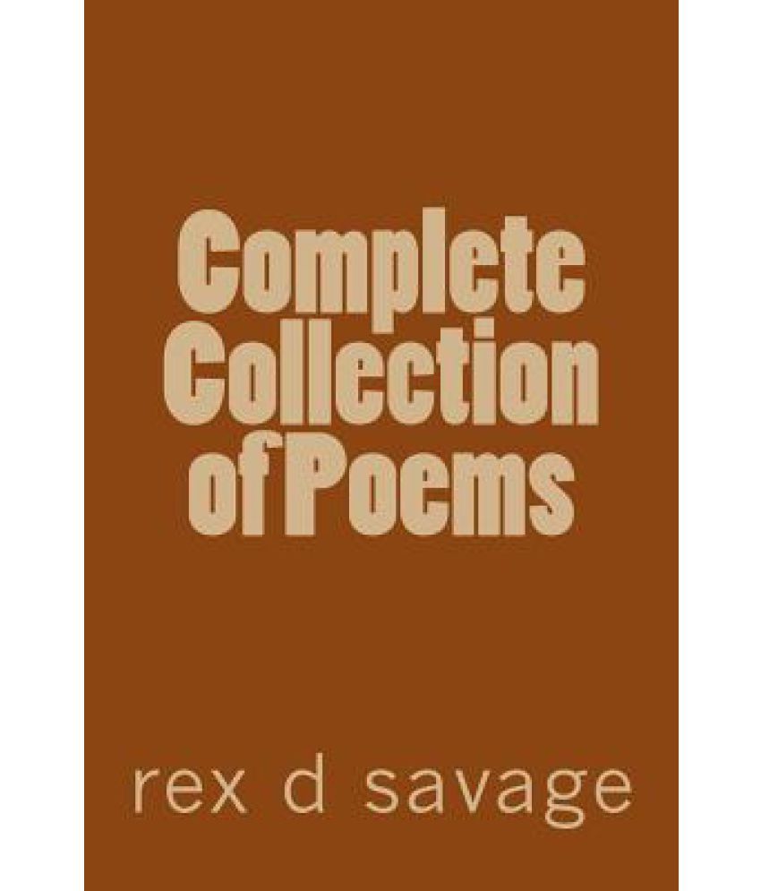 Complete Collection of Poems Buy Complete Collection of Poems Online