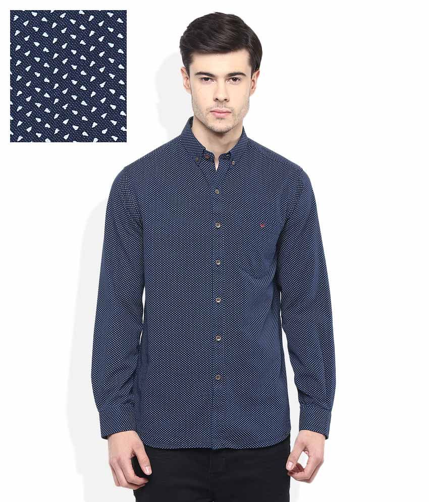 Wills Lifestyle Black Casuals Slim Fit Shirt Buy Wills Lifestyle