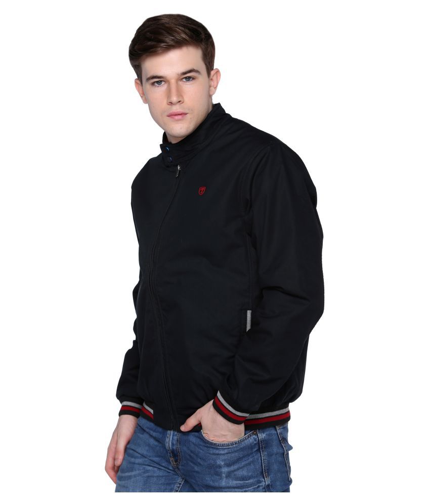 Trufit Black Casual Jacket - Buy Trufit Black Casual Jacket Online at ...