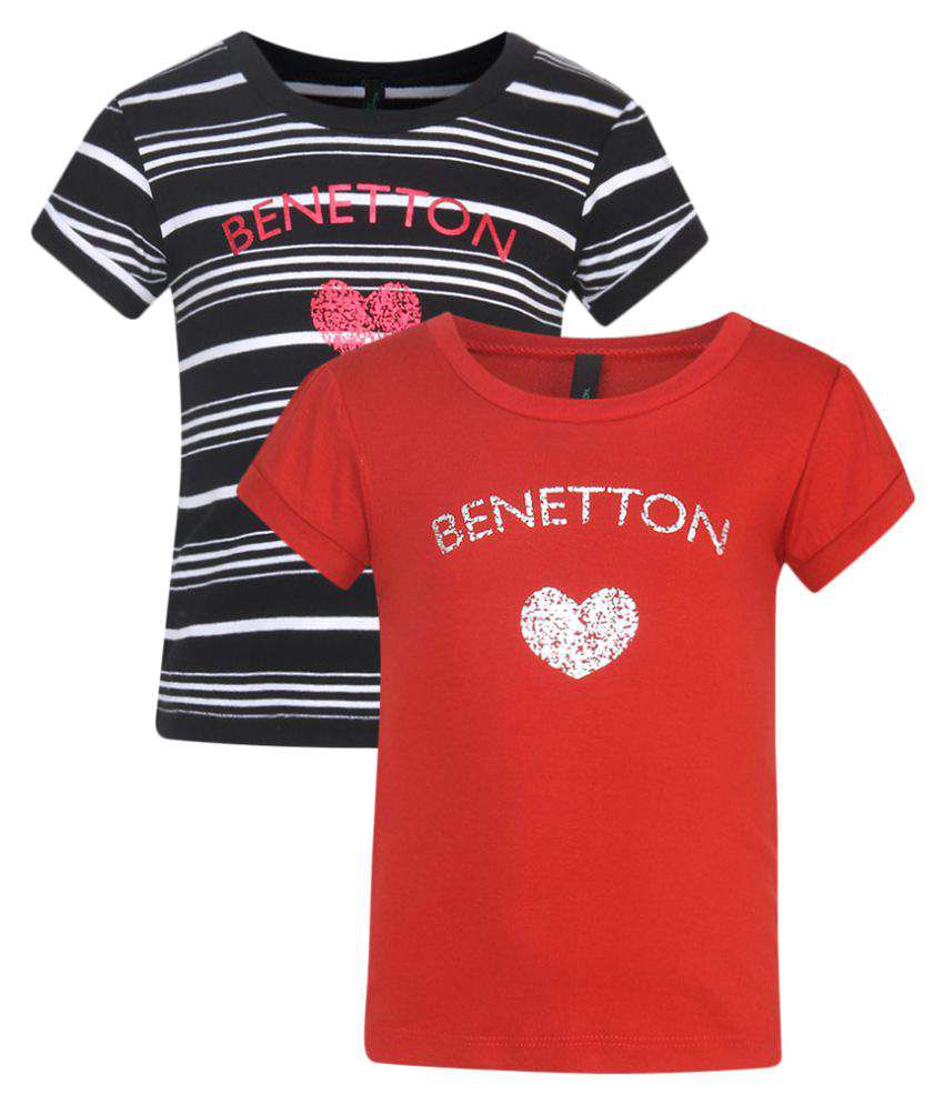 United Colors of Benetton Pack Of 2 T-Shirts - Buy United Colors of Benetton Pack Of 2 T-Shirts 