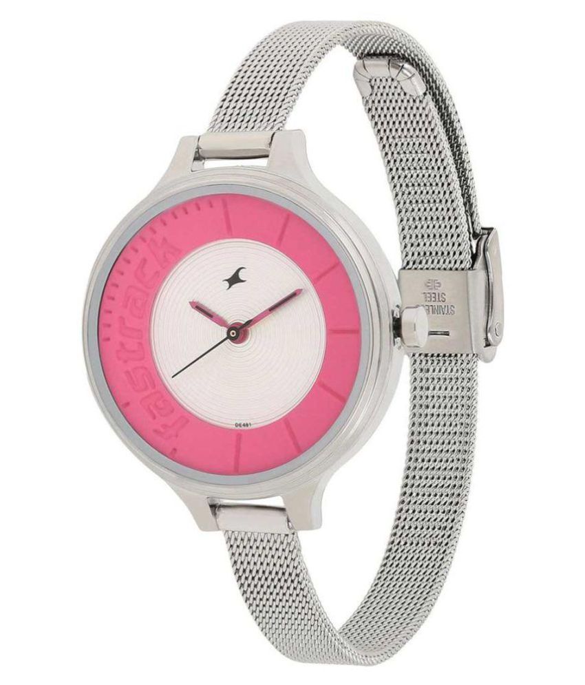 Fastrack Silver Women's Analog Watch Price in India: Buy Fastrack