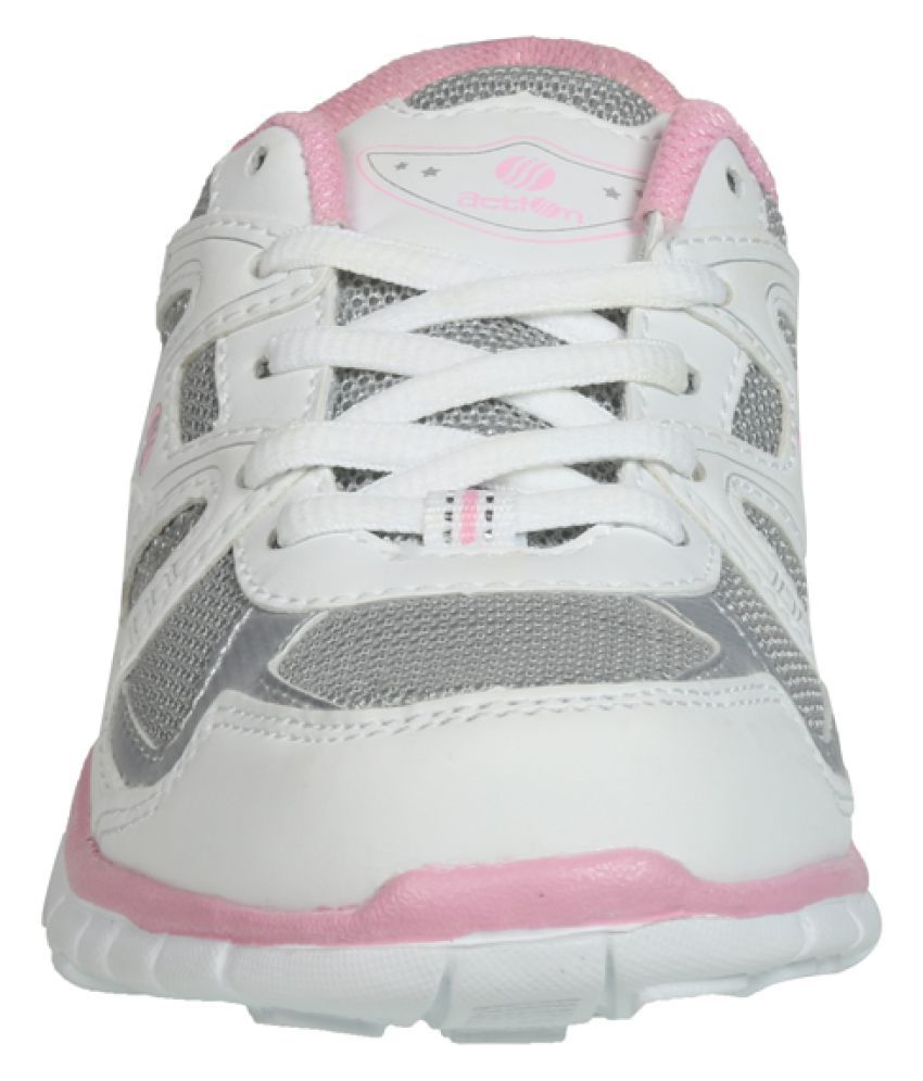 action white canvas shoes