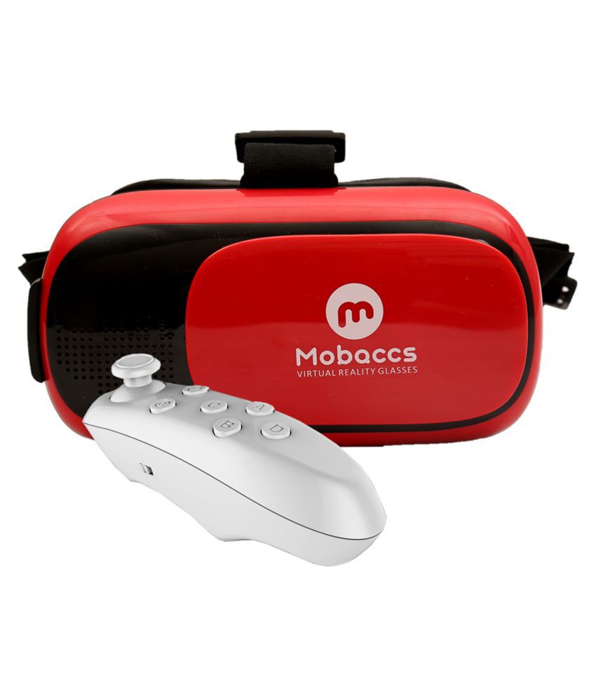     			Mobaccs Red VR Box for PC with White Remote