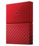 WD My Passport 4 TB External Hard Drive (Red)