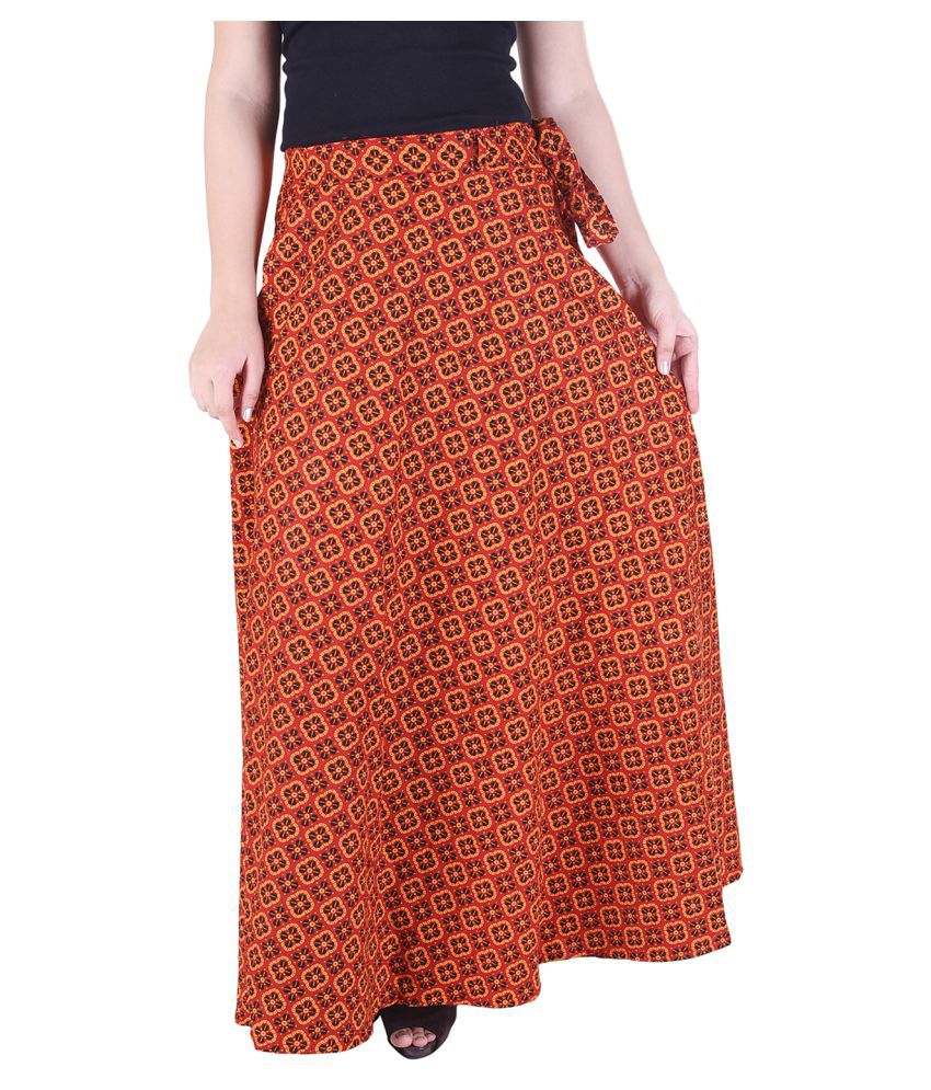 Indi Bargain Cotton Wrap Skirt