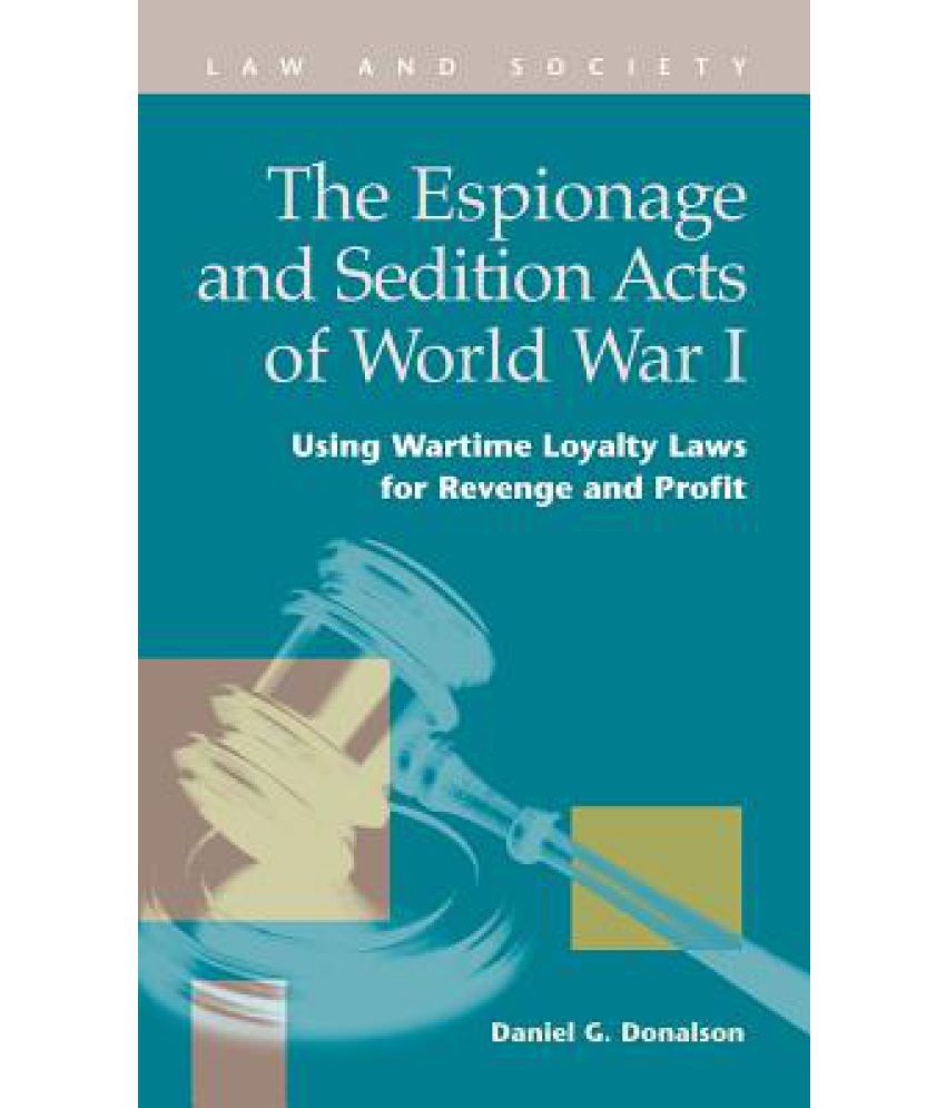 espionage and sedition acts apush