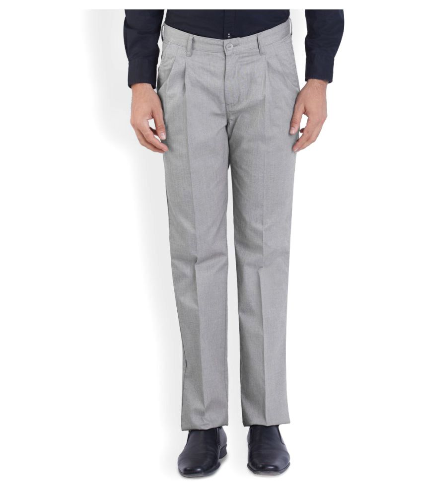 grey trouser pants