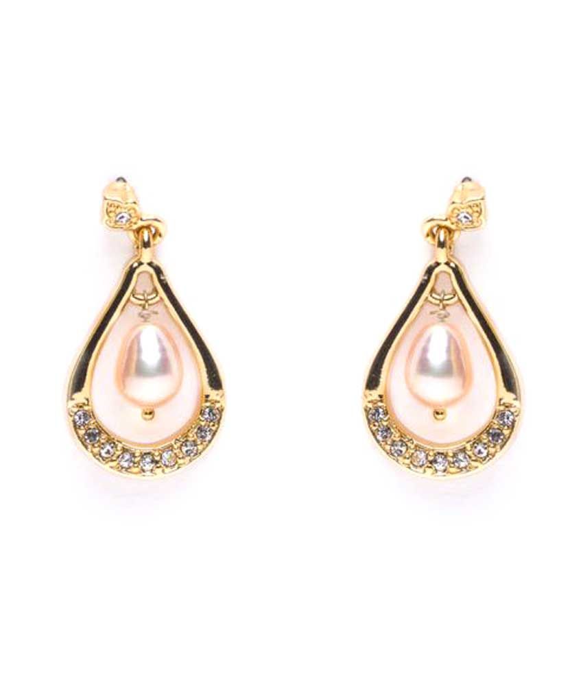 Chandrani Pearls Pink Earring Chandrani Pearls Pink Earring