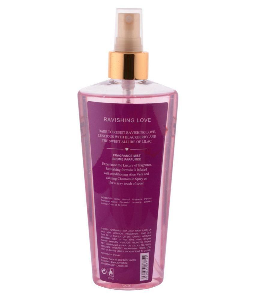 ravishing body mist