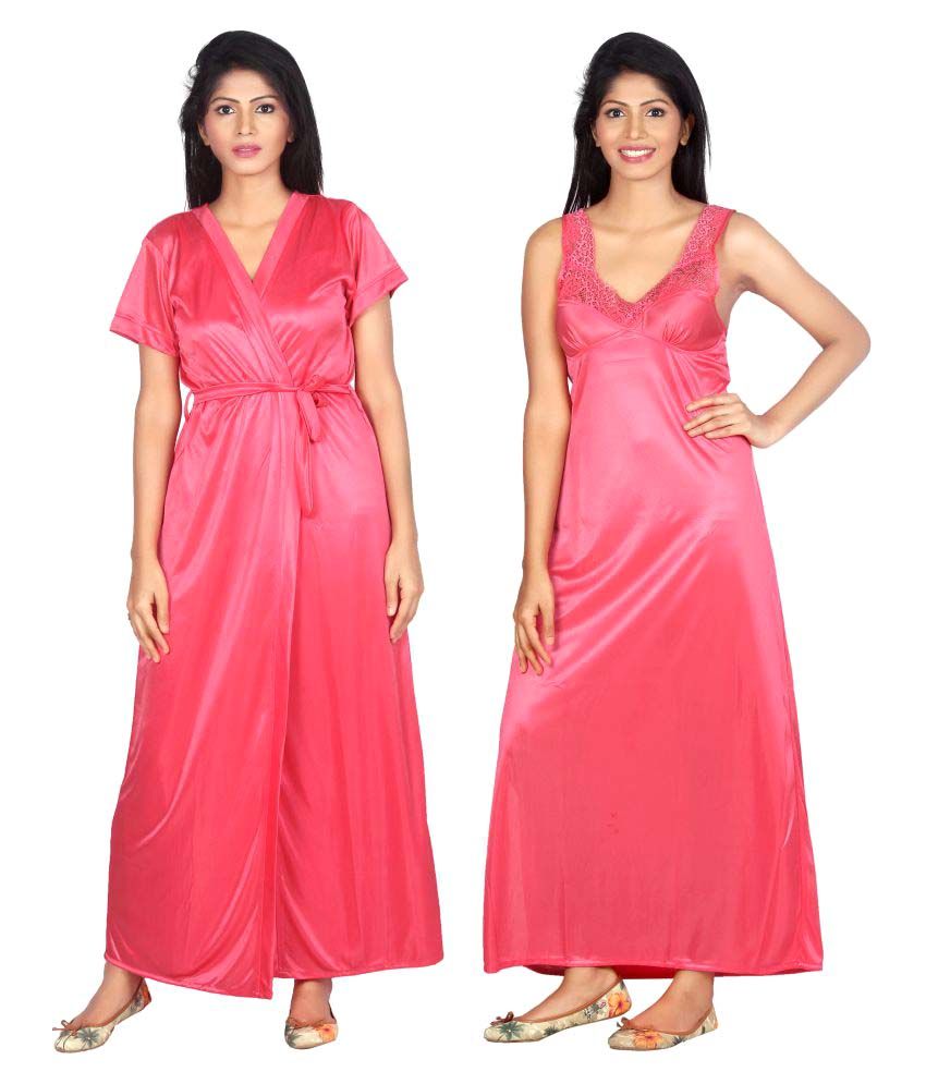 Buy Carrel Silk Nighty & Night Gowns Online at Best Prices in India