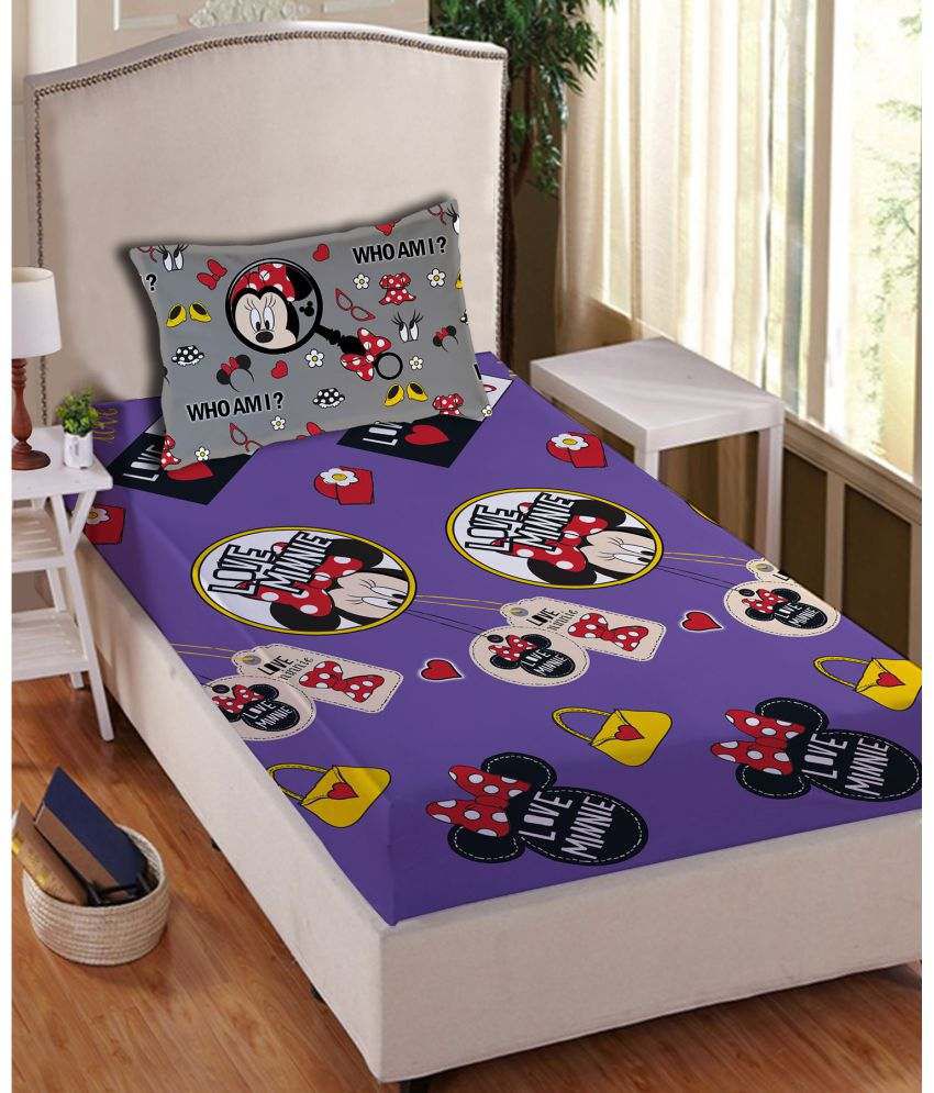     			Disney Mickey & Friends Violet Single