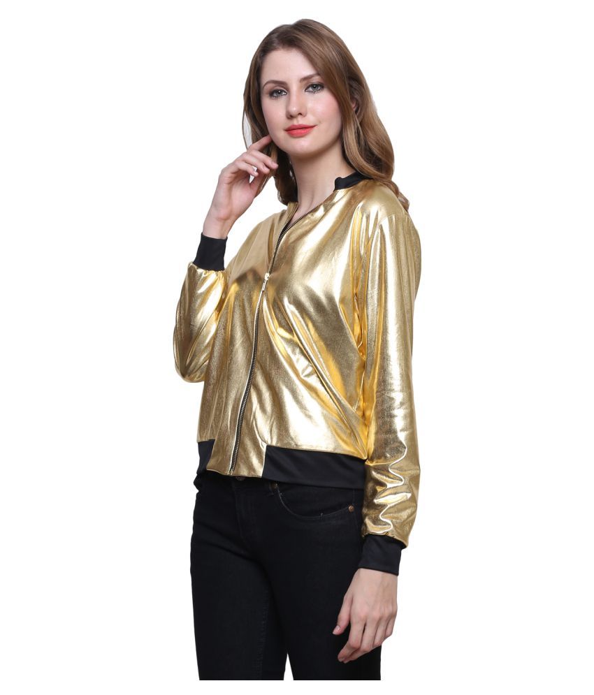 polyester bomber jacket womens