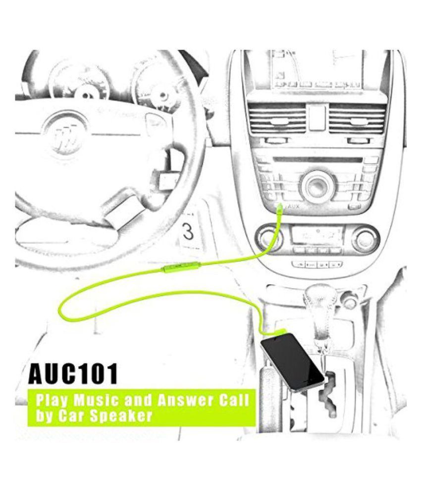 Jabees Aux Cable Green - 1 Meter - All 