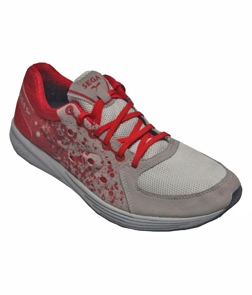 Sega Gray Running Shoes Online at Snapdeal