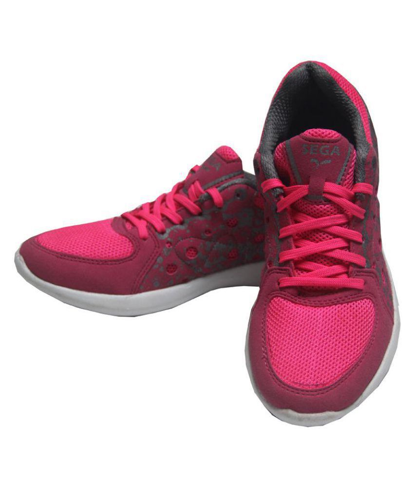 Sega Pink Running Shoes Price in India- Buy Sega Pink Running Shoes ...