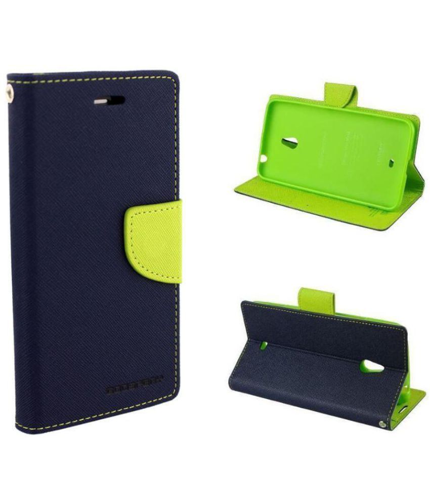 HTC Desire 820 Flip Cover by Byindo - Blue - Flip Covers Online at Low ...