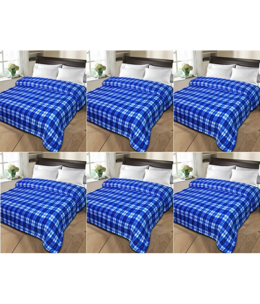 Styletex Single Polar Fleece Checks Blanket Buy Styletex Single Polar Fleece Checks Blanket