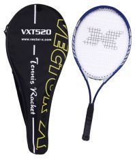 Vector X Stiff Graphite Tennis Racquet MultiColour