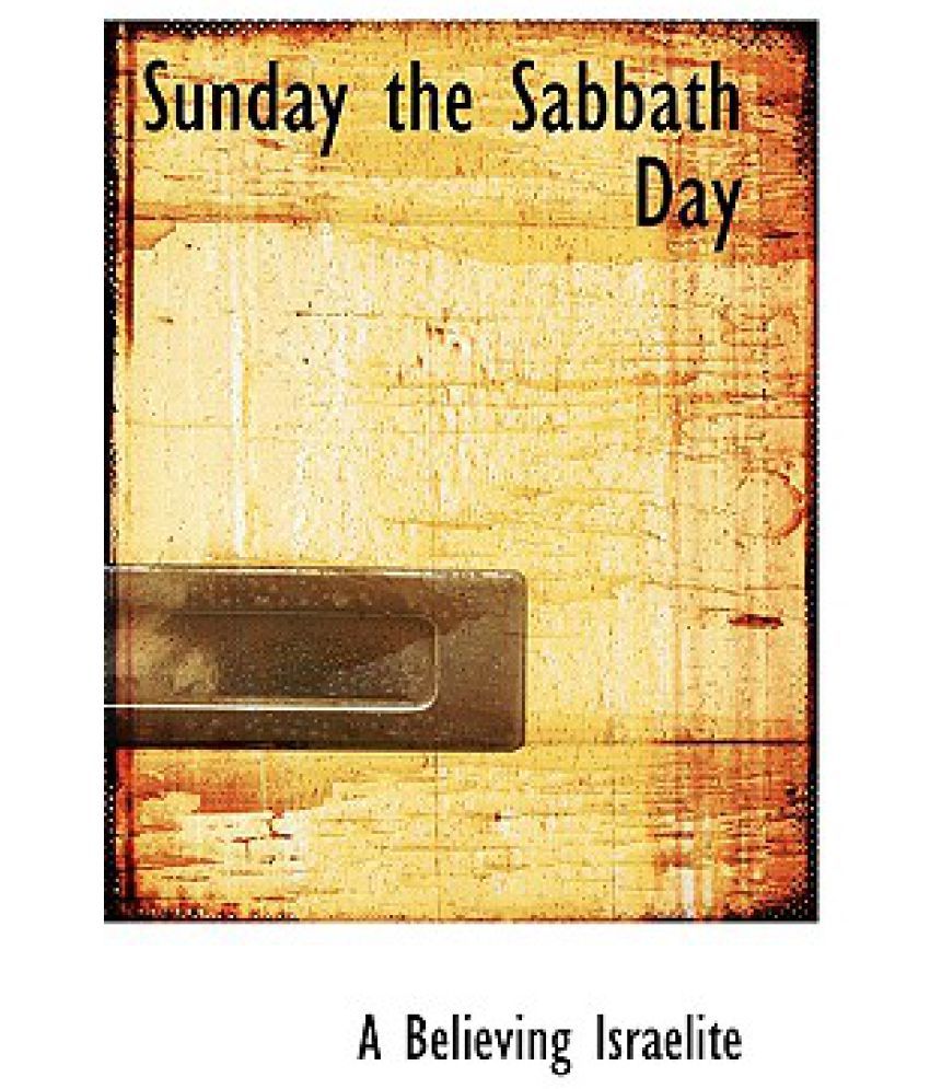 Sunday The Sabbath Day Buy Sunday The Sabbath Day Online At Low Price