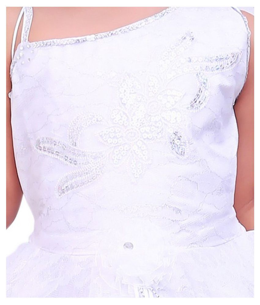 white frock net