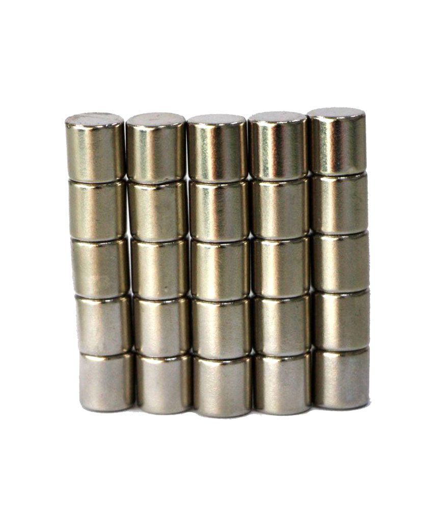     			TRIOMAG 10mm x 10mm Cylinder Magnet Set of 25 pcs