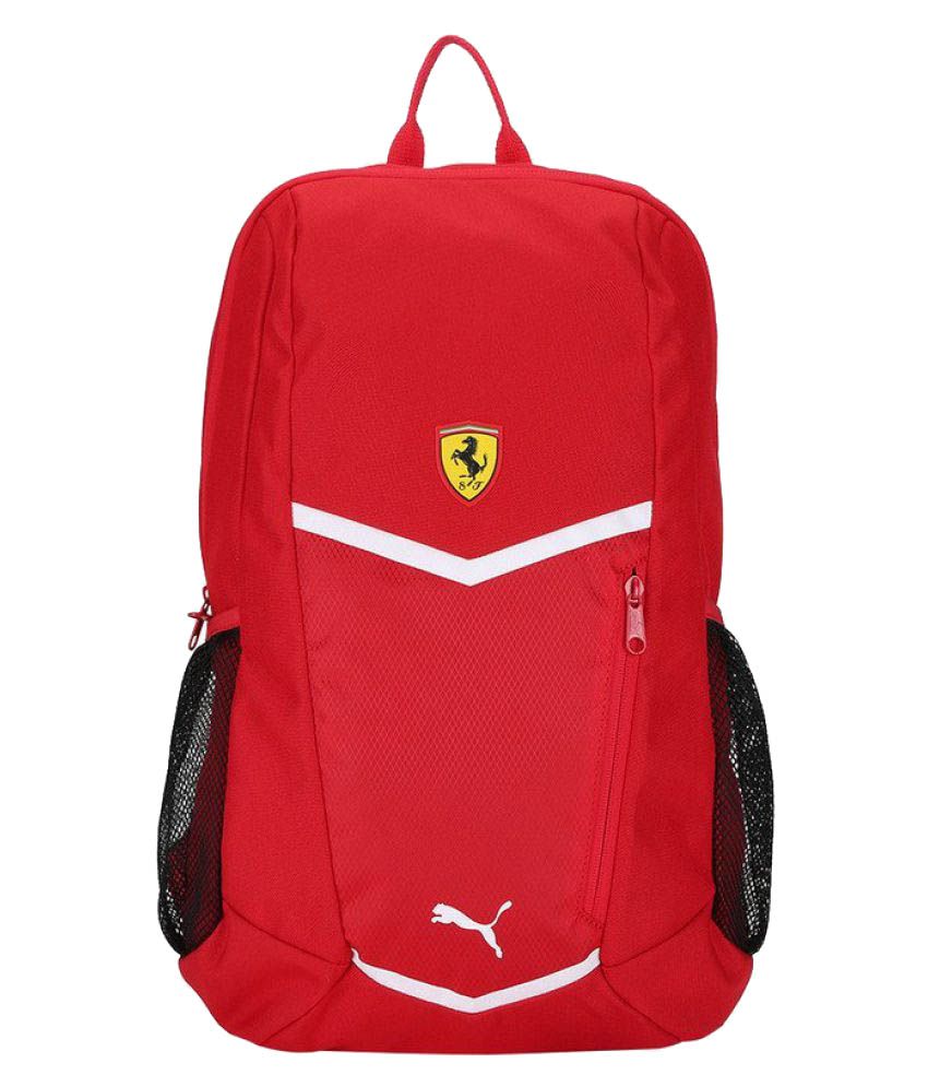 Puma Ferrari Red Backpack - Buy Puma 