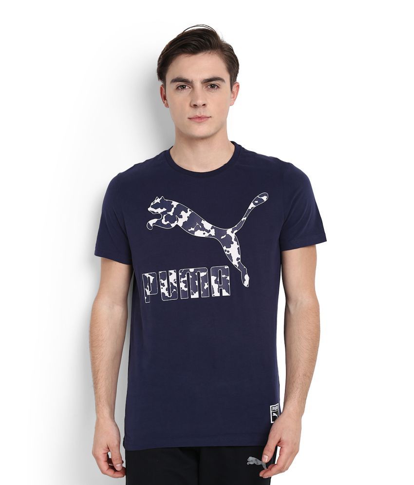 puma blue tshirt