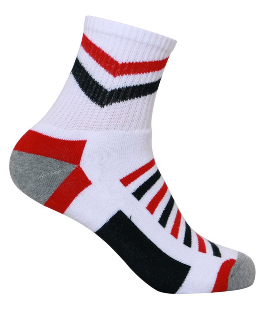 Men's PO3 Ankle Combed Cotton Terry Sports Socks: Buy Online at Low ...
