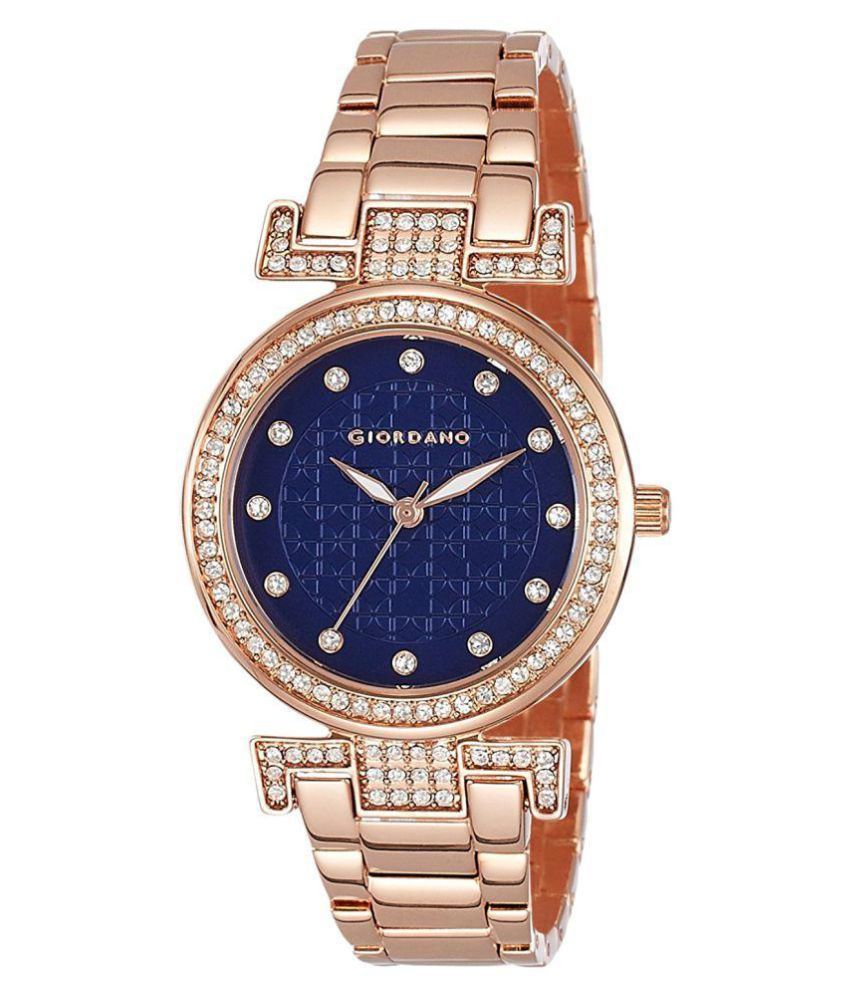 Giordano Analog Blue Dial Women's Watch-A2057-55 Price in India: Buy ...