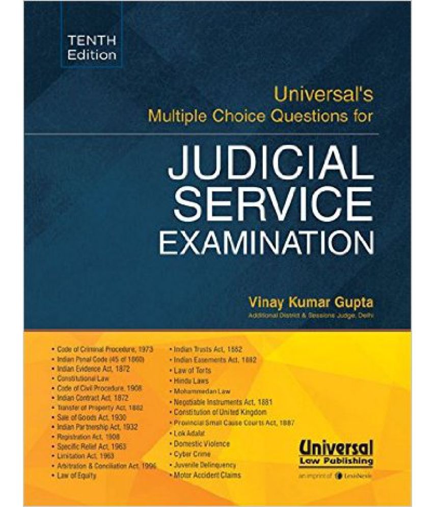 Universal's Multiple Choice Questions for Judicial Service Examination