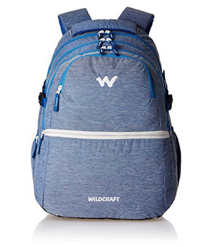 wildcraft blue casual backpack