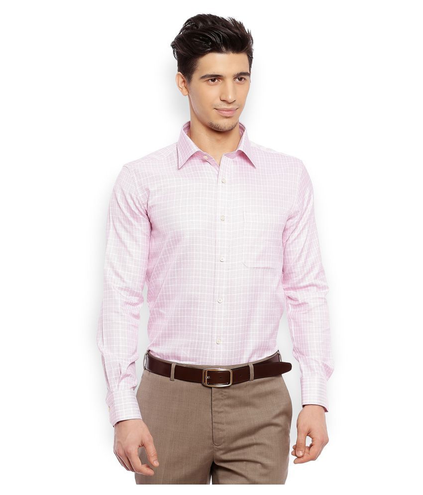 Raymond Pink Formal Regular Fit Shirt - Buy Raymond Pink Formal Regular ...