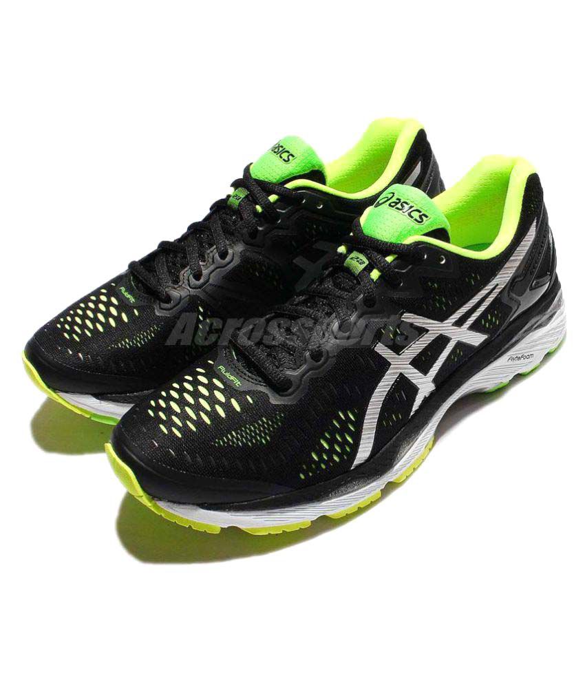 Asics Gel Kayano 23 Black Running Shoes Buy Asics Gel Kayano 23 Black Running Shoes Online At Best Prices In India On Snapdeal