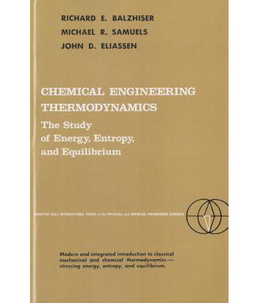 Chemical Engineering Thermodynamics: Buy Chemical Engineering ...