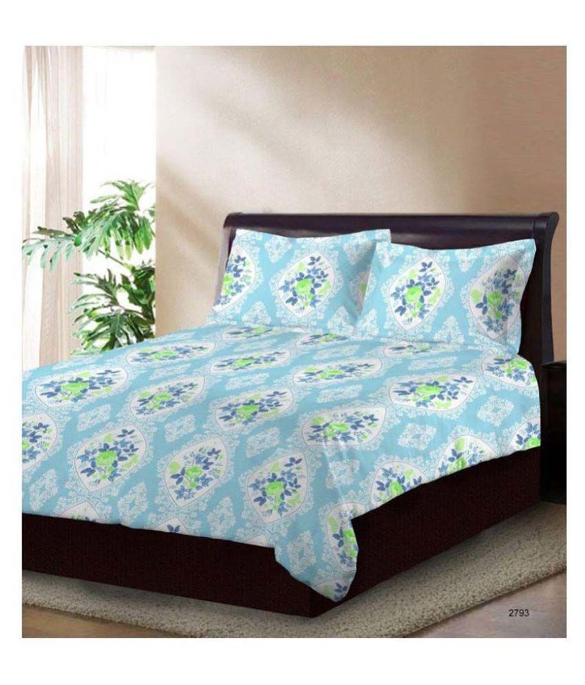 Bombay Dyeing Double Cotton Multicolor Bed Sheet Buy Bombay Dyeing