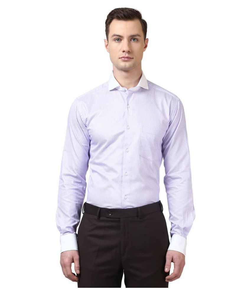 purple formal pants