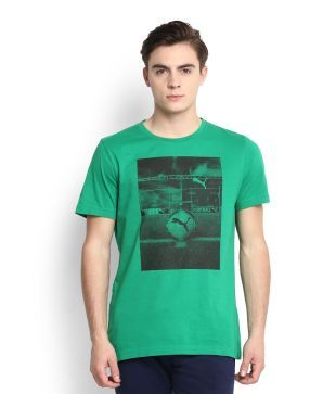 puma green t shirt