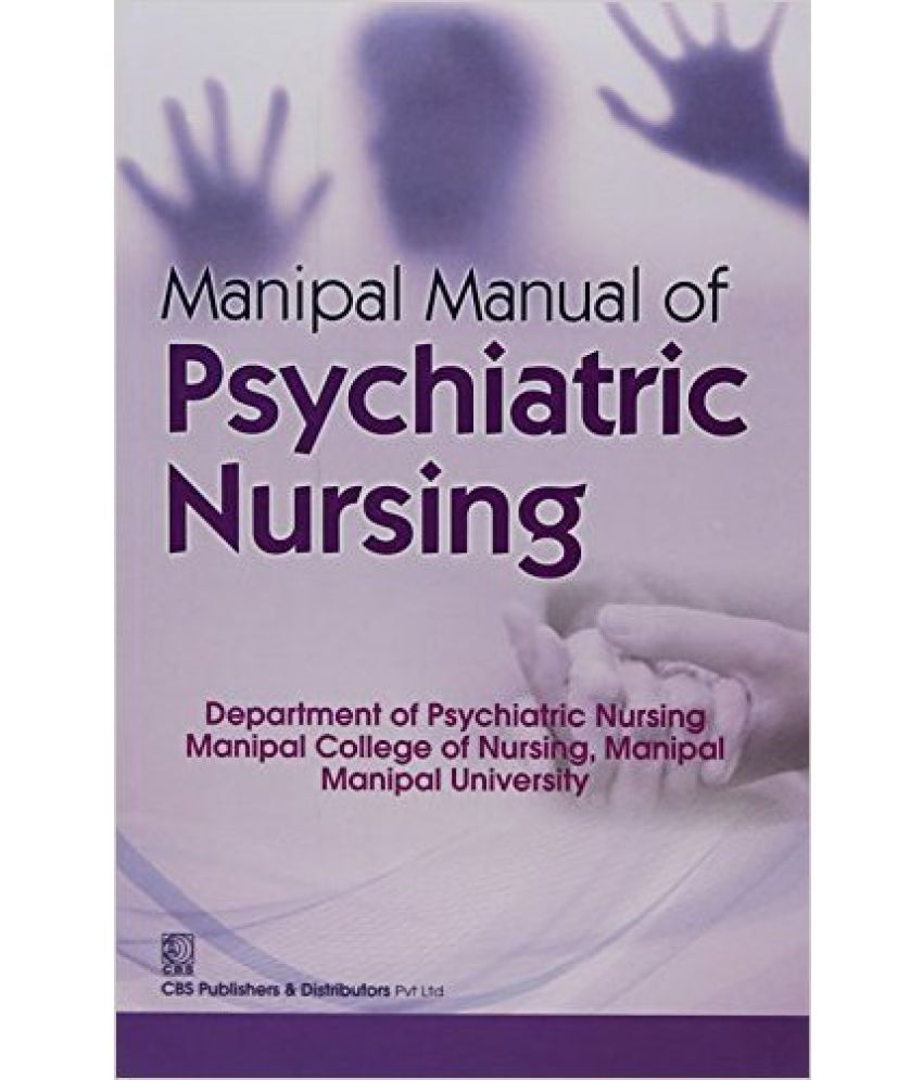 Manipal Manual Of Psychiatric Nursing Pb