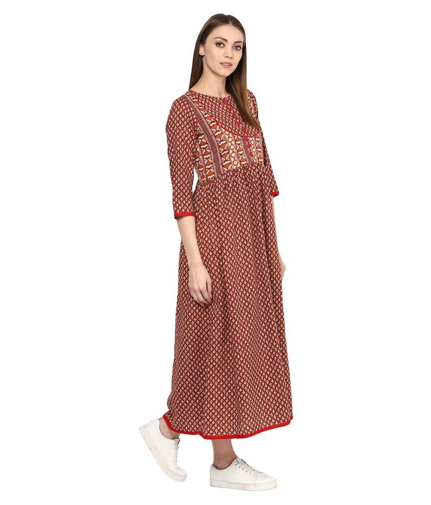 gown and kurti