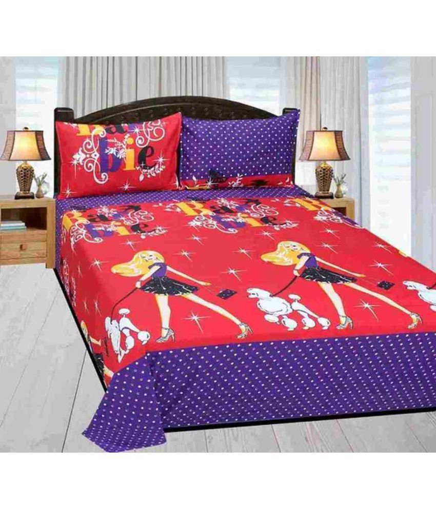bed sheet double cotton