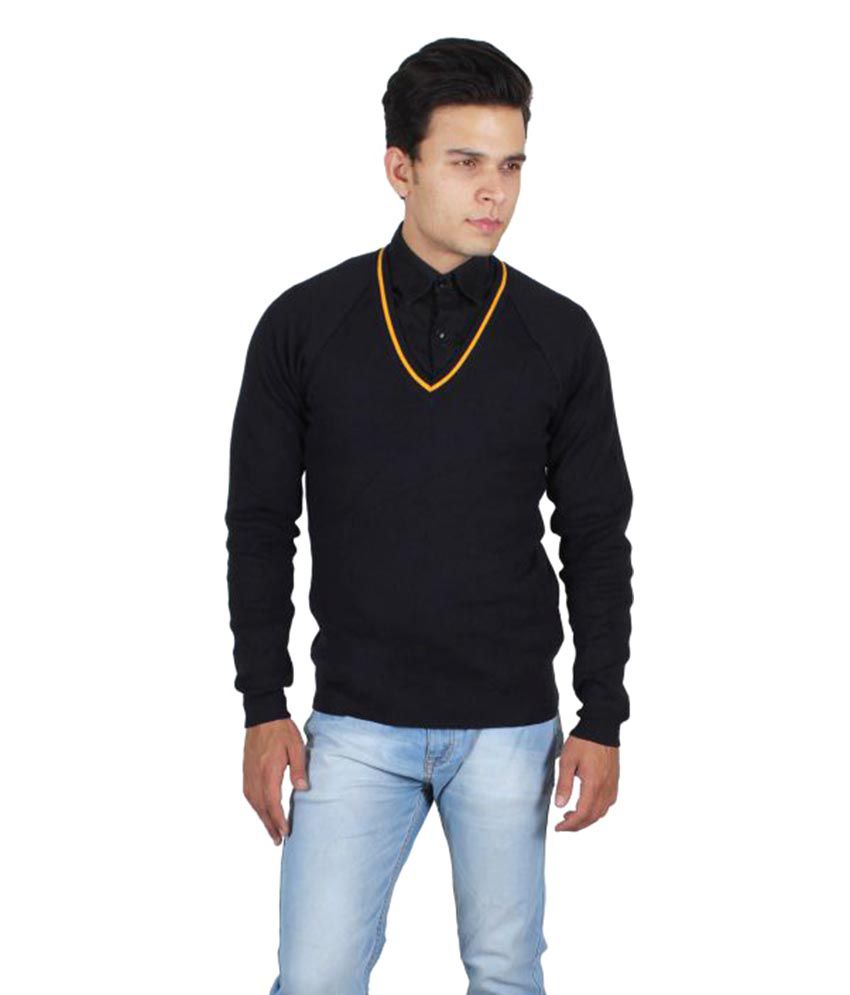     			Kotty Black V Neck Sweater
