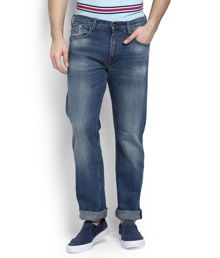 blue relaxed jeans